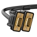 Відеокабель VGA/VGA 1 м Ugreen VG101 чорний Відеокабель VGA/VGA 1 м Ugreen VG101 чорний