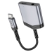 Перехідник 2в1 USB Type-C M/USB Type-C+AUX F 15 см HOCO LS39 сріблястий Перехідник 2в1 USB Type-C M/USB Type-C+AUX F 15 см HOCO LS39 сріблястий
