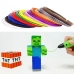 3D ручка 3DPEN-5 Майнкрафт LCD-дисплей пластик трафарети Блакитний 3D ручка 3DPEN-5 Майнкрафт LCD-дисплей пластик трафарети Блакитний