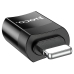 Перехідник Apple Lightning M/USB Type-C F HOCO UA17 чорний Перехідник Apple Lightning M/USB Type-C F HOCO UA17 чорний