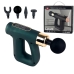 Масажер портативний Fascial Gun HB-007 перкусійний зелений Масажер портативний Fascial Gun HB-007 перкусійний зелений