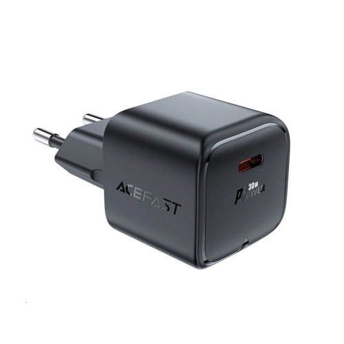 Зарядний блок живлення Type-C ACEFAST A77 GaN 30 W чорний