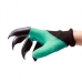 Садові рукавички-кігті Garden Genie Gloves чорний з бірюзовим Садові рукавички-кігті Garden Genie Gloves чорний з бірюзовим