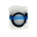 Кабель HDMI/HDMI 1 м Vention Cotton Braided AAUBF 8K v2.1 чорний