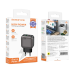 Зарядний блок живлення USB+Type-C Borofone BAS55A 30 W чорний Зарядний блок живлення USB+Type-C Borofone BAS55A 30 W чорний