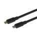 Кабель Type-C/Type-C 1 м HOCO X84 6 мм 3 А чорний Кабель Type-C/Type-C 1 м HOCO X84 6 мм 3 А чорний
