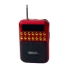 Радіоприймач BKK B872 USB MP3 червоний з чорним Радіоприймач BKK B872 USB MP3 червоний з чорним