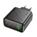 Зарядний блок живлення 3xType-C+USB HOCO CS27A Supply 67 W 20 V 3.35 A чорний