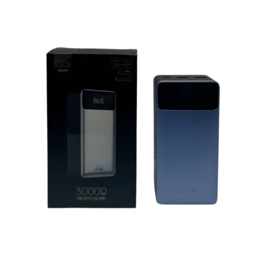 Зовнішній акумулятор (power bank) 30000мАг 22,5Вт KP KPG-307 new