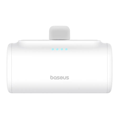 Універсальна мобільна батарея 5000 mAh Baseus Compact Type-C Edition 20 W повербанк білий