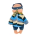 Пупс Limo Toy D1422 зі звуковими ефектами 23.5 см синій Пупс Limo Toy D1422 зі звуковими ефектами 23.5 см синій