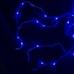 Світлодіодна гірлянда-завіса прозорий дріт 400 LED Euro Led кулька маленька матова 3 х 3 м 8 режимів синій Світлодіодна гірлянда-завіса прозорий дріт 400 LED Euro Led кулька маленька матова 3 х 3 м 8 режимів синій