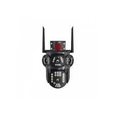 Камера відеоспостереження PTZ вулична WiFi (3L-V30-WIFI/ZD-0003-WIFI (V380PRO)) (4 камери) (мигалка) new
