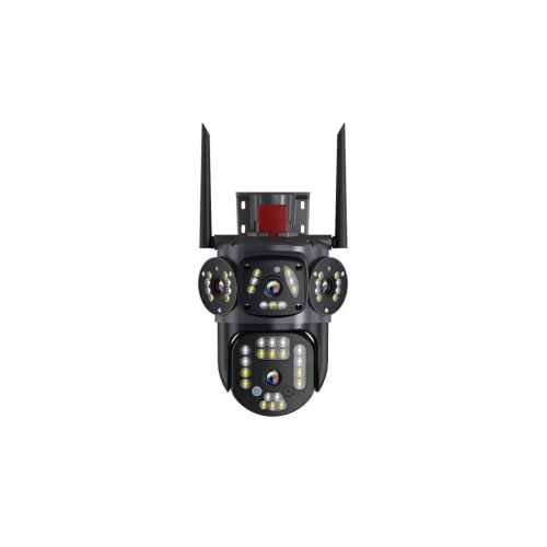 Камера відеоспостереження PTZ вулична WiFi (3L-V30-WIFI/ZD-0003-WIFI (V380PRO)) (4 камери) (мигалка) new