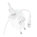 Зарядний пристрій з кабелем USB/Type-C 1 м BOROFONE BAS42A Potential 18 W 9 V 2 А білий