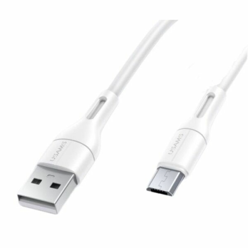 Кабель USB/micro-USB 1 м Usams US-SJ502 2 А білий