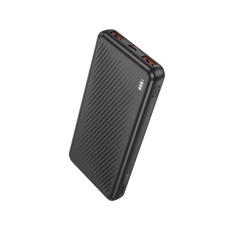 Універсальна мобільна батарея 10000 mAh BOROFONE BJ56 Graceful 22.5 W повербанк чорний