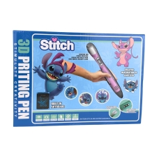 3D ручка 0235 Stitch LCD-дисплей пластик планшет Рожевий