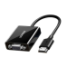 Перехідник HDMI M/VGA М UGREEN CM611 чорний Перехідник HDMI M/VGA М UGREEN CM611 чорний