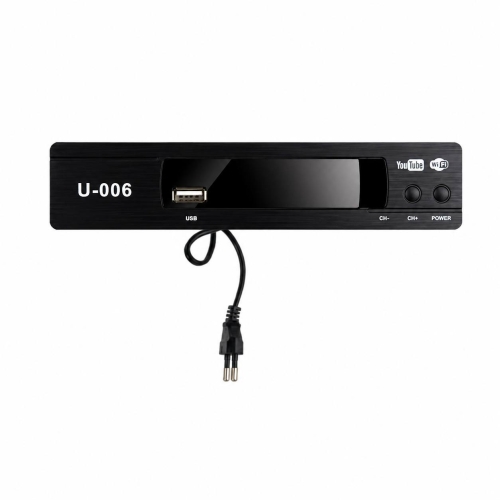 Приставка тюнер T2 DVB U-006 IPTV USB HDMI RCA чорний