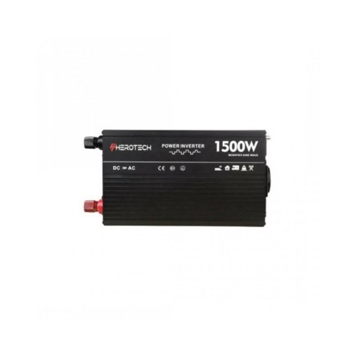 Перетворювач напруги, інвертор HEROTECH з модифікованою синусоїдою, 1500w new