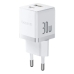 Зарядний блок живлення Type-C+USB Baseus Palm 30 W 20 V 3 А білий Зарядний блок живлення Type-C+USB Baseus Palm 30 W 20 V 3 А білий