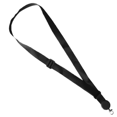 Ремінець STRAP з карабіном + тримач для чохлів (універсальний) black new