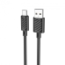 Кабель USB/Type-C 1 м Hoco X88 Gratified 3 А чорний Кабель USB/Type-C 1 м Hoco X88 Gratified 3 А чорний