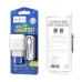 Зарядний пристрій з кабелем USB/microUSB 1 м HOCO C73A 2.4 А білий Зарядний пристрій з кабелем USB/microUSB 1 м HOCO C73A 2.4 А білий