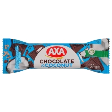 Батончик AXA з молочним шоколадом (кокос) 25г