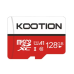 Карта пам'яті 128 GB Kootion МicroSDXC UHS-I Сlass 10 A1 з адаптером червоний з білим Карта пам'яті 128 GB Kootion МicroSDXC UHS-I Сlass 10 A1 з адаптером червоний з білим