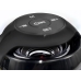 Колонка портативна з годинником Kimiso KMS-K12 Bluetooth LED чорний