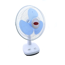 Вентилятор настільний Wimpex WX-1203 діаметр 30 см білий з блакитним