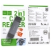 Кардридер зовнішній MicroSD+SD HOCO HB45 Spirit USB 2.0/Type-C сірий Кардридер зовнішній MicroSD+SD HOCO HB45 Spirit USB 2.0/Type-C сірий