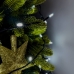 Світлодіодна гірлянда-нитка чорний дріт 400 LED SOFI свічка матова 28.5 м 8 режимів білий