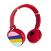 Навушники дитячі бездротові накладні POP IT Rainbow Headset 950BT FM MP3 Bluetooth червоний Навушники дитячі бездротові накладні POP IT Rainbow Headset 950BT FM MP3 Bluetooth червоний