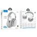 Навушники бездротові накладні HOCO W52 Wonderful Bluetooth сріблястий