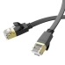 Мережевий кабель патч-корд RJ-45/RJ-45 10 м HOCO US07 General Cat 6 чорний