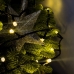 Світлодіодна гірлянда-нитка чорний дріт 200 LED Euro Led рубін 12.5 м 8 режимів жовтий