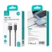 Кабель USB/Type-C 1 м Usams SJ708 Fast Charging 3 A чорний Кабель USB/Type-C 1 м Usams SJ708 Fast Charging 3 A чорний