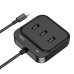 USB-хаб зовнішній 4 порти HOCO HB31 Easy Type-C 0.2 м чорний USB-хаб зовнішній 4 порти HOCO HB31 Easy Type-C 0.2 м чорний